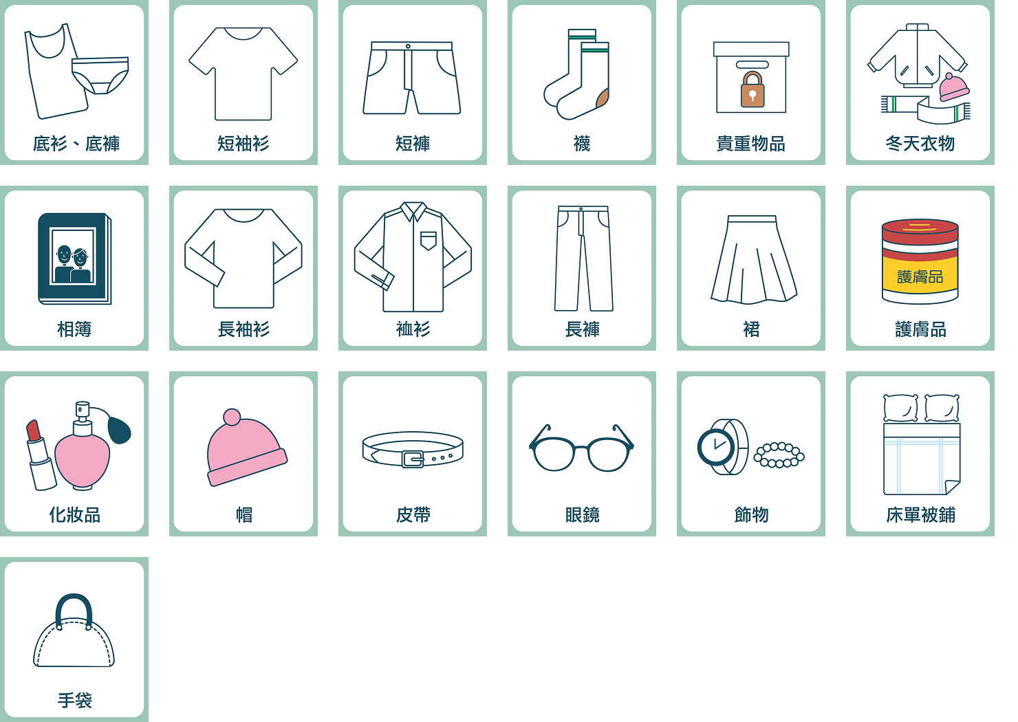 「睡房」標貼提示-相片